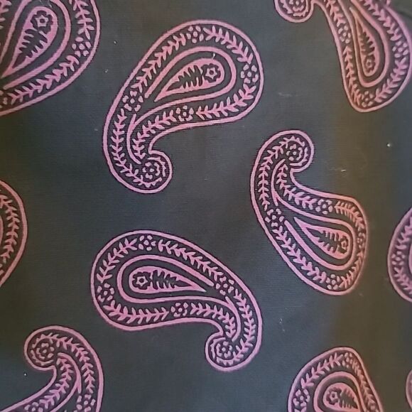 Michael Kors Men's Paisley Print Button Down Shirt Slim Fit Medium New - Picture 6 of 6